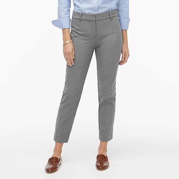Jcrew Slim Cropped Ruby Pant 